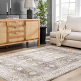 Amaru Green Textured Rug with Fringes - Ornate Home
