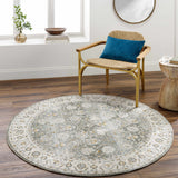 Amaru Green Textured Rug with Fringes - Ornate Home