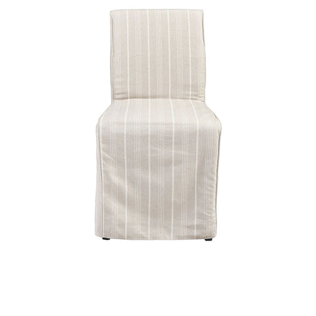 Amaya Beige Upholstered Dining Chair (Set of 2) - Ornate Home