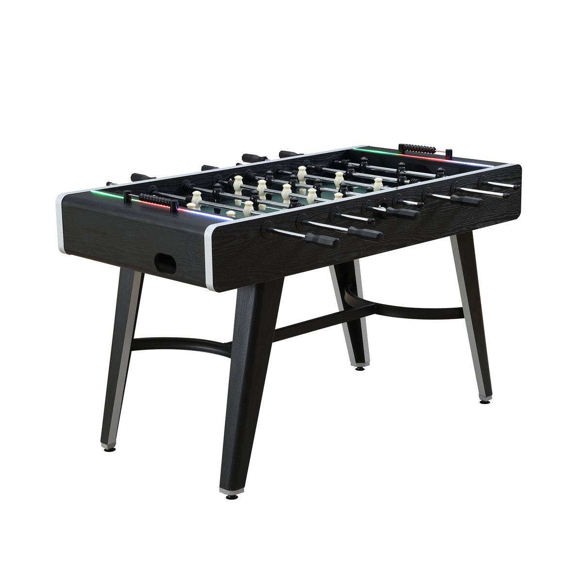 Amaya Black Indoor Foosball with LED - Ornate Home