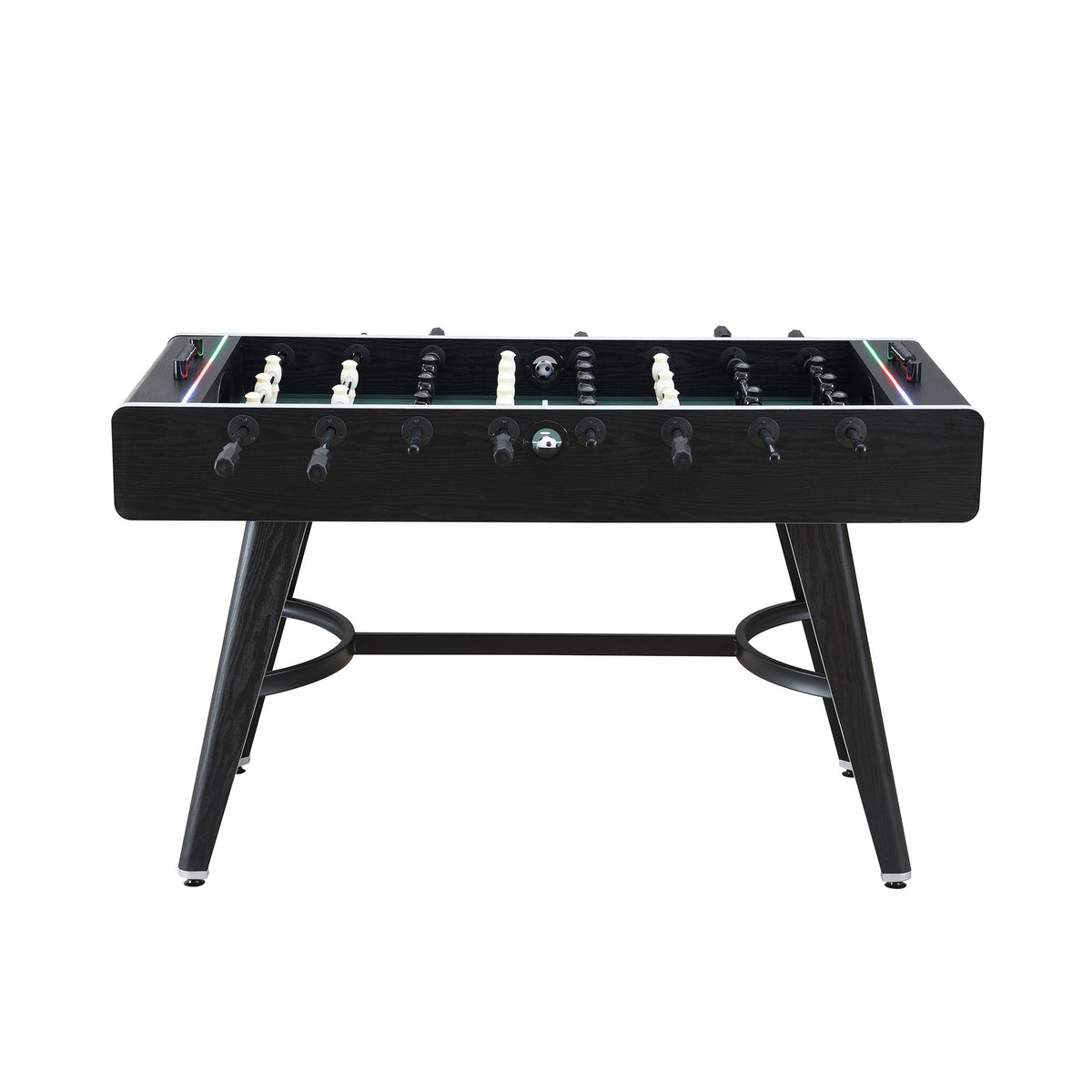 Amaya Black Indoor Foosball with LED - Ornate Home