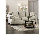 Amaya Cream Sofa - Ornate Home