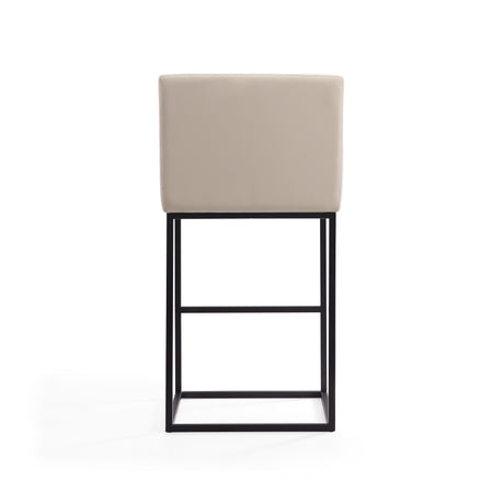 Ambassador Barstool in Cream and Black - Ornate Home