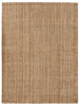 Ambel Chocolate Brown Camel Jute Area Rug - Ornate Home