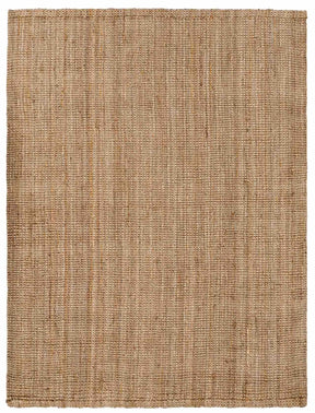 Ambel Chocolate Brown Camel Jute Area Rug - Ornate Home