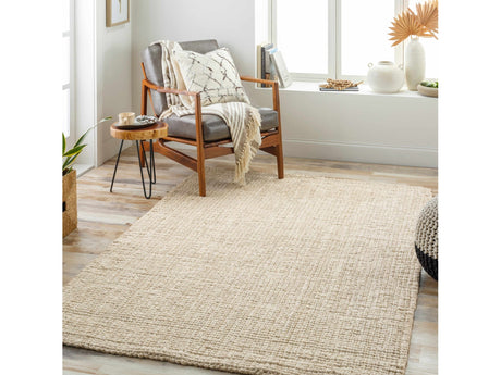 Ambel Cream Jute Rug - Ornate Home