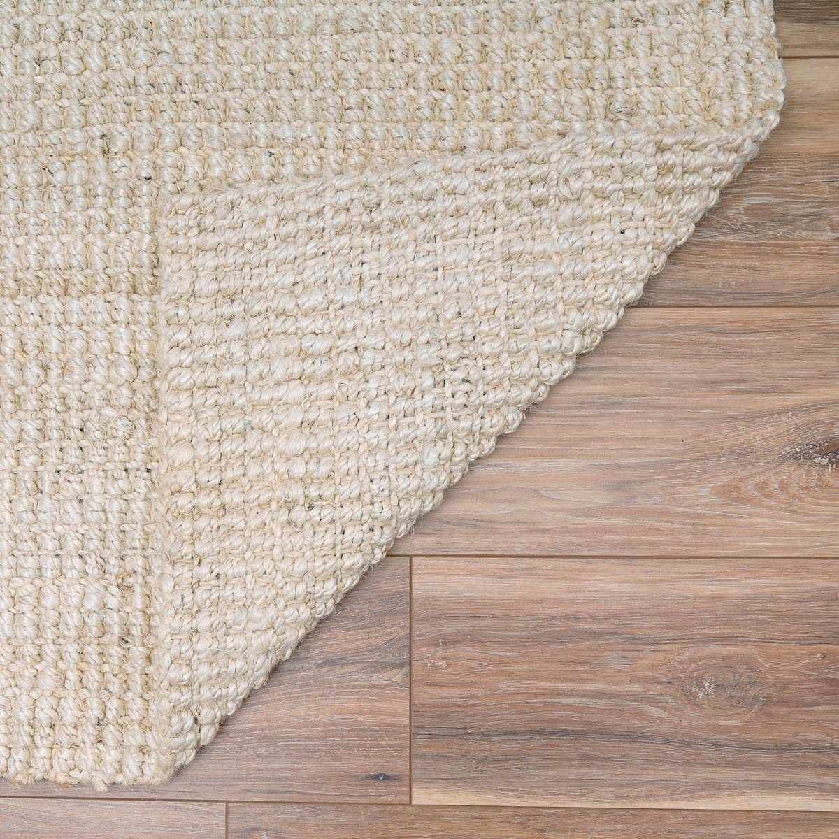 Ambel Cream Jute Rug - Ornate Home