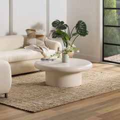 Ambel Tan Camel Jute Area Rug - Ornate Home
