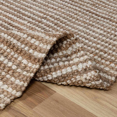 Ambel Tan Camel Jute Area Rug - Ornate Home