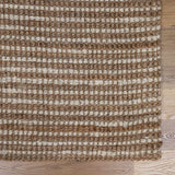 Ambel Tan Camel Jute Area Rug - Ornate Home