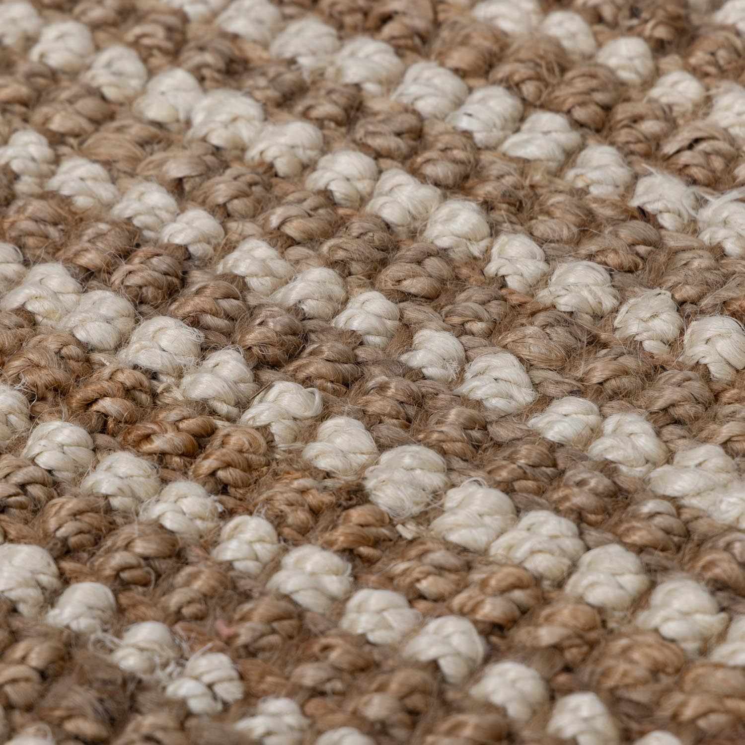 Ambel Tan Camel Jute Area Rug - Ornate Home