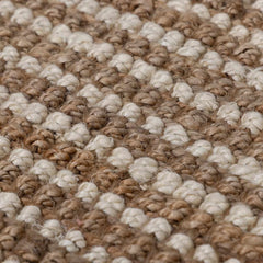Ambel Tan Camel Jute Area Rug - Ornate Home