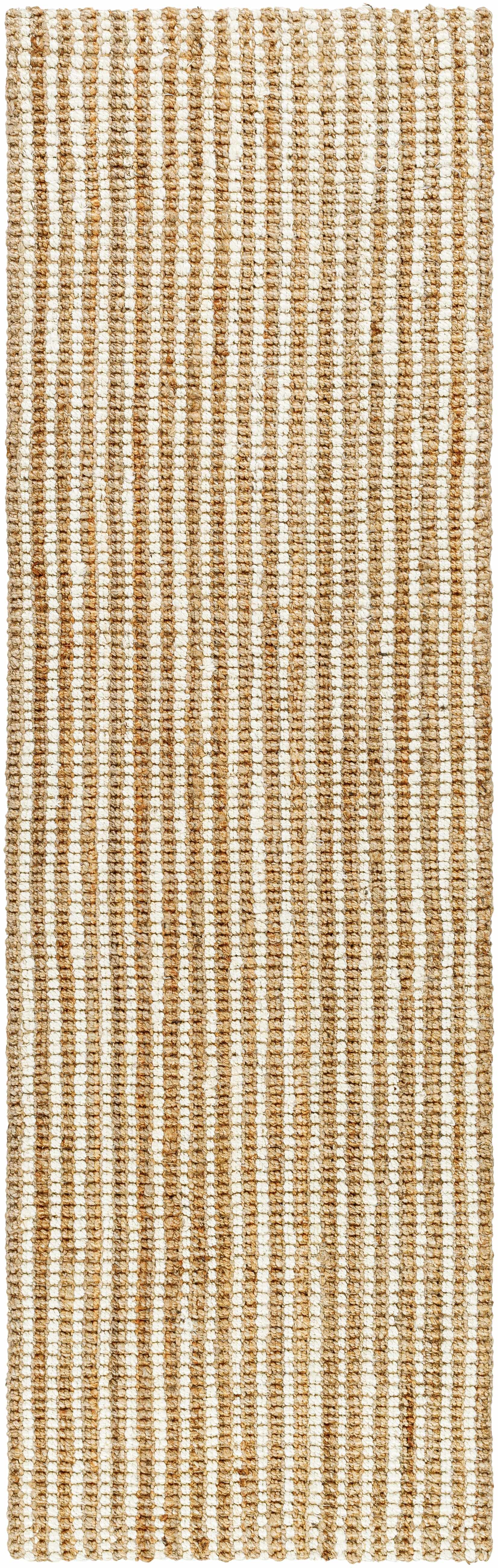 Ambel White Jute Rug - Ornate Home
