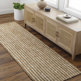 Ambel White Jute Rug - Ornate Home