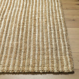 Ambel White Jute Rug - Ornate Home