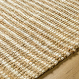 Ambel White Jute Rug - Ornate Home