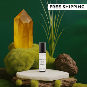 Amber Crystal | Vetiver | Oud Musk Roll-on Oil Perfume (Inspired by Baccarat Rouge 540®) - Ornate Home