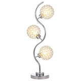 Amberley Chrome Table Lamp - Ornate Home