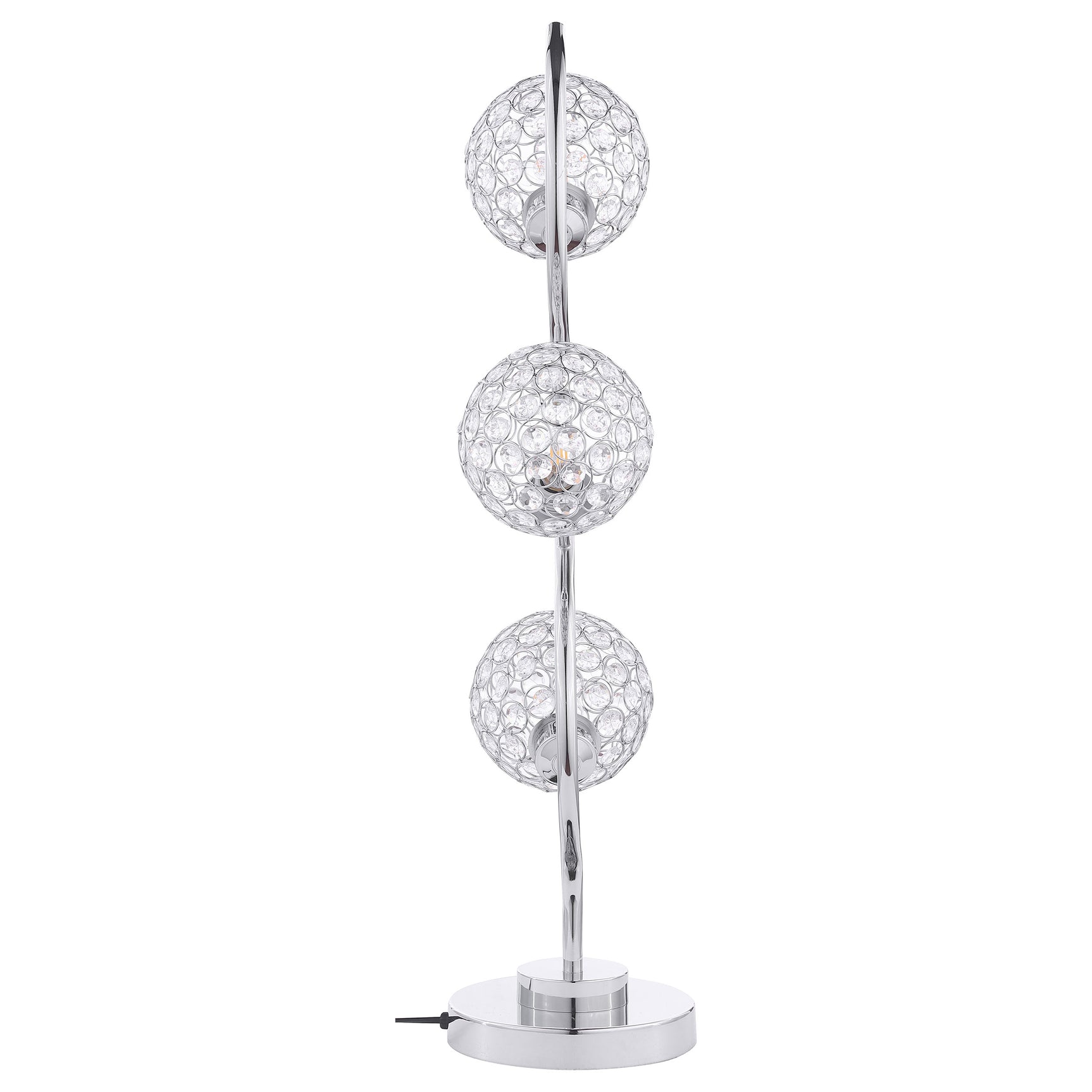 Amberley Chrome Table Lamp - Ornate Home