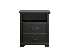 Amble Black Nightstand - Ornate Home