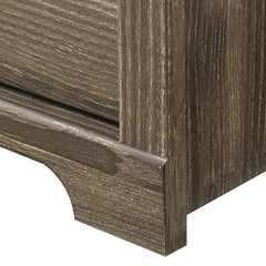 Amble Dark Gray Nightstand - Ornate Home