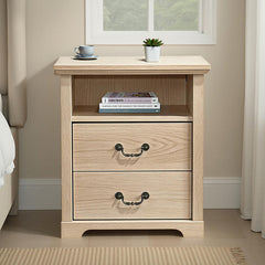 Amble Natural Nightstand - Ornate Home