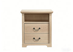 Amble Natural Nightstand - Ornate Home