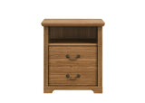 Amble Walnut Nightstand - Ornate Home