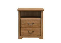 Amble Walnut Nightstand - Ornate Home