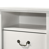 Amble White Nightstand - Ornate Home
