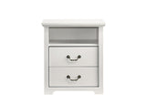 Amble White Nightstand - Ornate Home