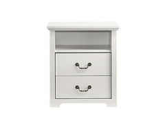 Amble White Nightstand - Ornate Home