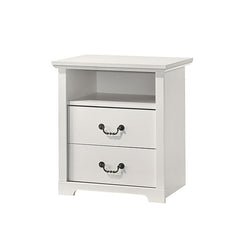 Amble White Nightstand - Ornate Home