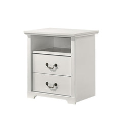 Amble White Nightstand - Ornate Home