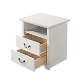Amble White Nightstand - Ornate Home
