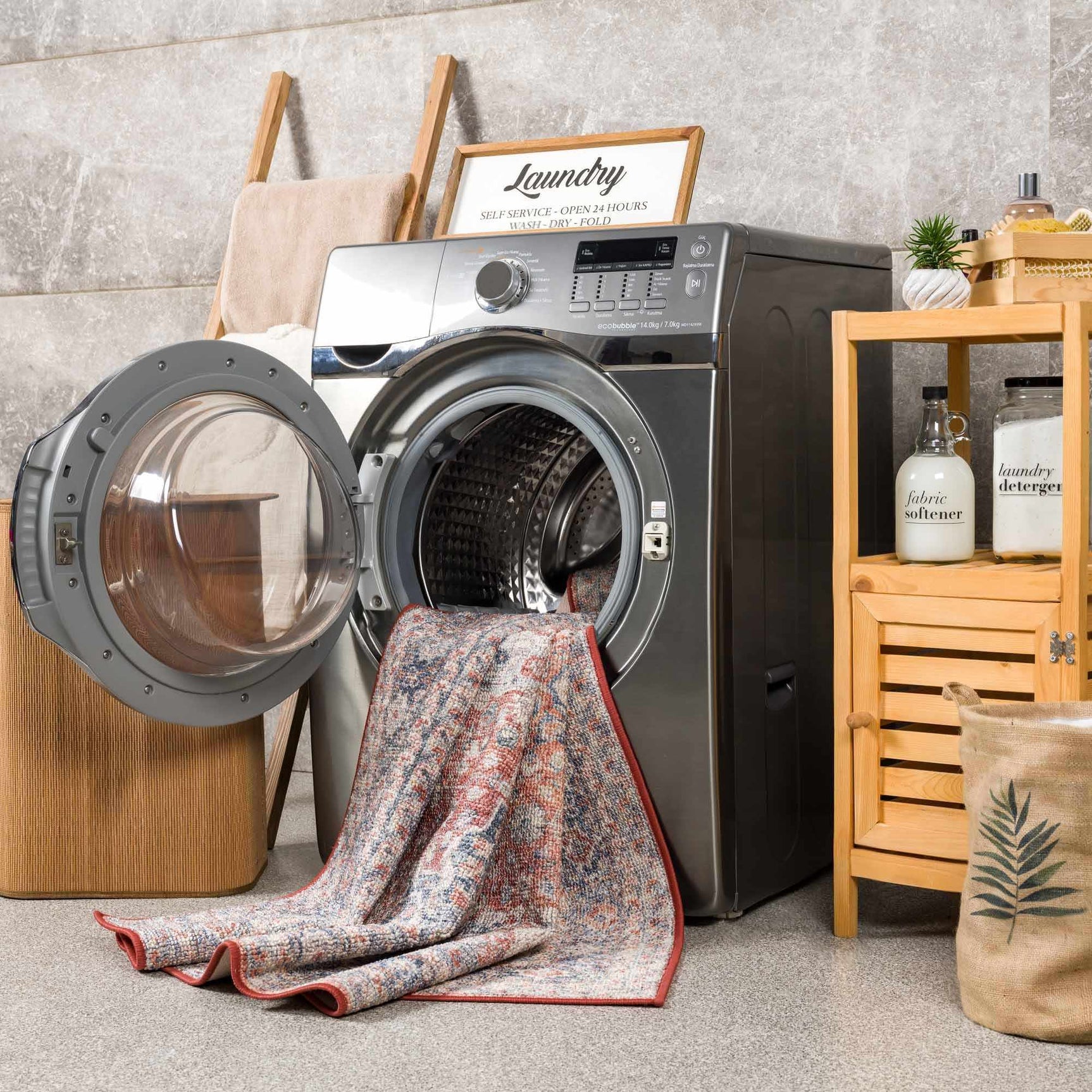 Ambre Washable Area Rug - Clearance - Ornate Home