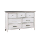 Ambrose Antique White/Gray Dresser - Ornate Home