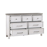 Ambrose Antique White/Gray Dresser - Ornate Home