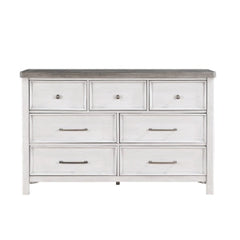 Ambrose Antique White/Gray Dresser - Ornate Home
