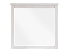 Ambrose Antique White/Gray Mirror - Ornate Home