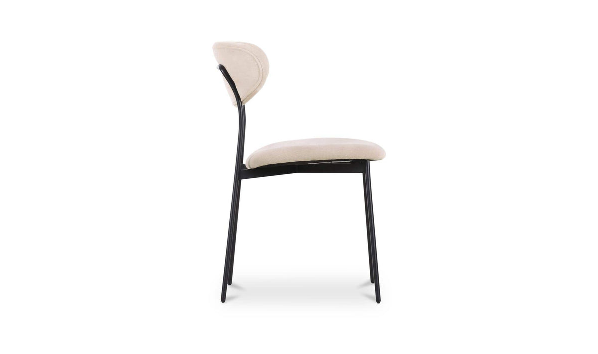 Ambrose Cool Beige Dining Chair (Set of 2) - Ornate Home