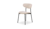 Ambrose Cool Beige Dining Chair (Set of 2) - Ornate Home
