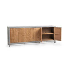 Ambrose Soft Coastal 6-Door Cabinet