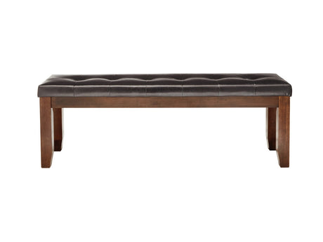 Ameillia Dark Oak 60" Dining Bench - Ornate Home