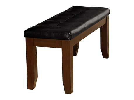 Ameillia Dark Oak Dining Bench - Ornate Home