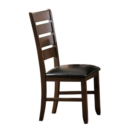 Ameillia Dark Oak Side Chair (Set of 2) - Ornate Home