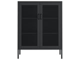 Amelia 31.5" Accent Cabinet in Black - Ornate Home
