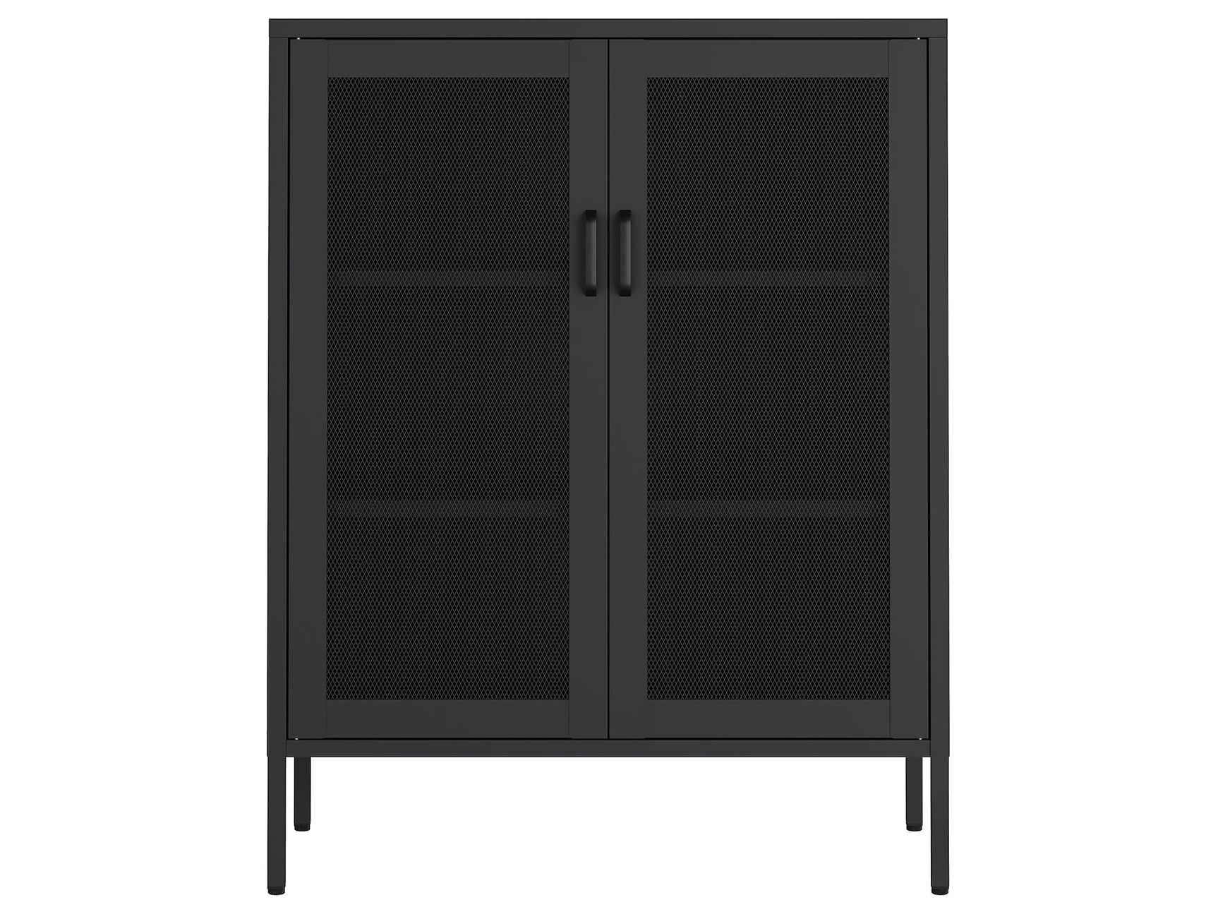 Amelia 31.5" Accent Cabinet in Black - Ornate Home