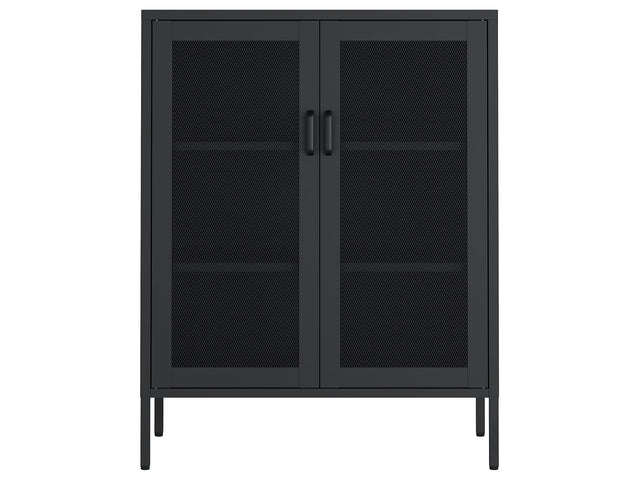 Amelia 31.5" Accent Cabinet in Black - Ornate Home