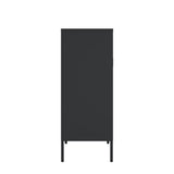 Amelia 31.5" Accent Cabinet in Black - Ornate Home